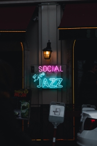 Neon Sign for Jazz Club